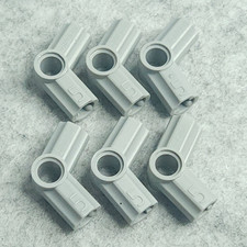 LEGO 32015 Technic Axle Pin Connector Angled Number 5 112.5 deg Lt Bluish Gray