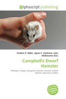 Frederic P. Miller (U. A.) | Campbell's Dwarf Hamster | Taschenbuch | Englisch