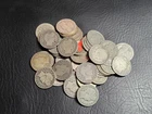 Lot of Forty Seven ($23.50 face) Mixed Date and Mint Marking Barber Half Dollars