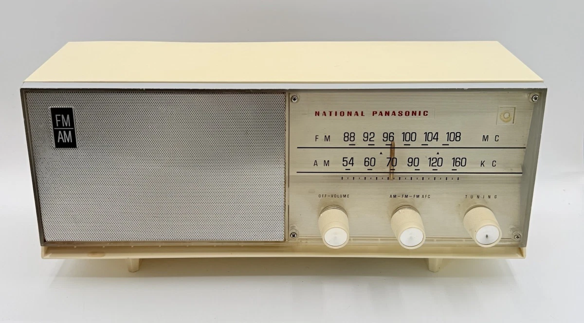 Panasonic National Vintage PANASONIC - NATIONAL Radio Etsy 5バンド