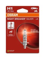 GlüHlampe Fernscheinwerfer Night Breaker® Silver Ams-Osram 64150NBS-1BL H1 12V