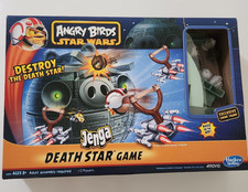 Angry Birds Star Wars Jenga DEATH STAR Game 2012 COMPLETE