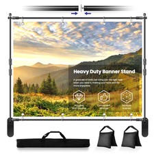 10 x 8ft Photo Heavy Duty Backdrop Stand Kit
