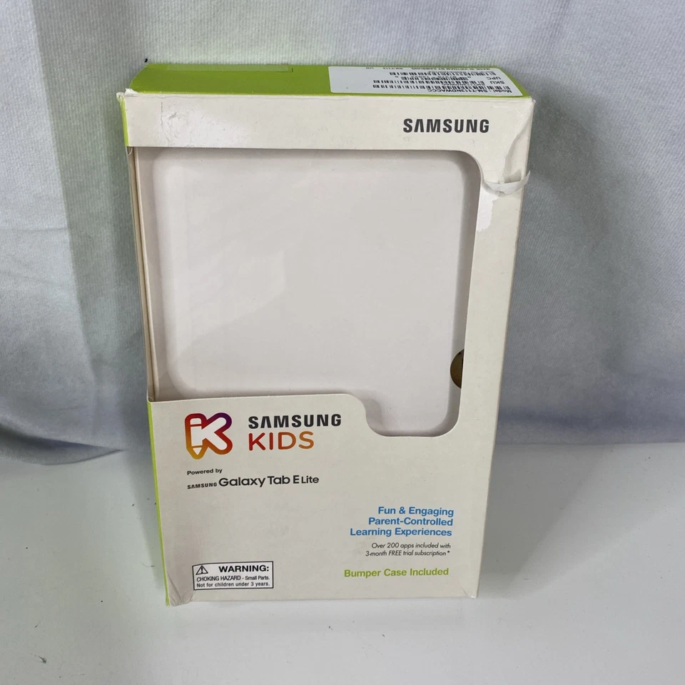 Samsung Galaxy Kids Tab E Lite for ages 3 to 8, SM-T113 7-inch White with Box - Image 4 of 4