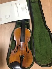 French 4/4 old violin with certificate of authenticity