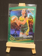 Nika Muhl Green Prizm - COLOR MATCH - 2025 Panini Prizm WNBA #127 - NM - Fire