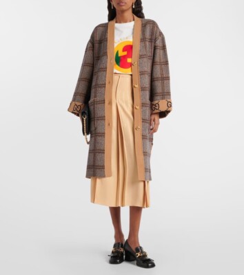 Gucci Reversible Checked Cardigan Jacket- BNWT