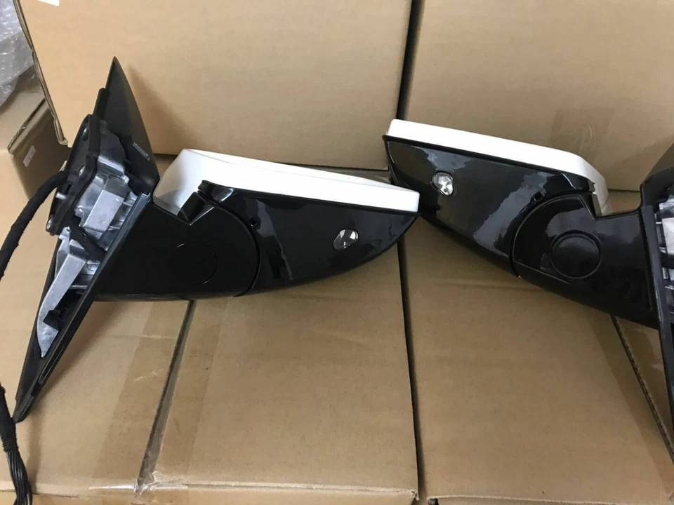 Juego de espejos laterales coche mercedes-benz clase e w212 e300 e200 e360 blanco Foto 3 de 4