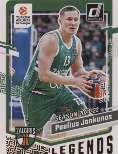 2023-24 Panini Donruss EuroLeague - Paulius Jankunas #195