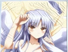 pillow case cushion cover promo Angel Beats anime Tachibana Kanade Tenshi