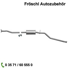 for Citroen Berlingo Peugeot Partner 1.1 1.4 1.6 16V middle silencer exhaust a*