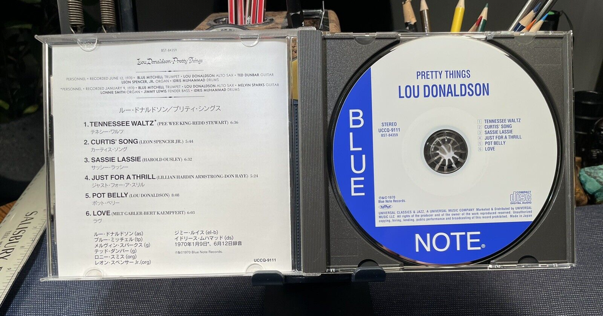 洋楽 Lou Donaldson Pretty Things LP BLUE NOTE Lou Donaldson
