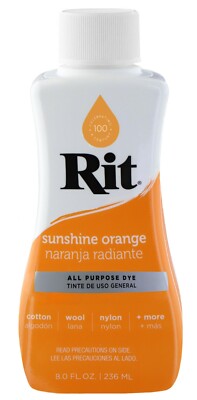 NEW FRESH RIT Permanent Dye for Fabric in RARE Colors Liquid & Powder ALL COLORS