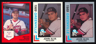 Choose Your Minor League Player Lot - Last Name Begins with A  (A3)
