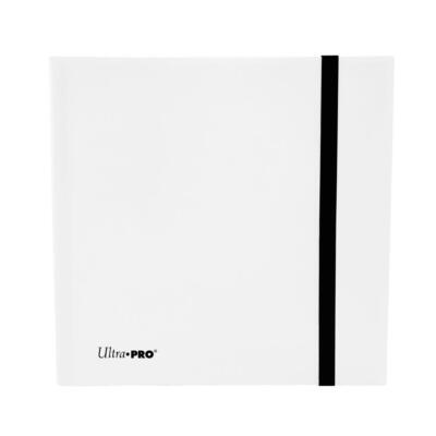 Ultra Pro 12-Pocket Eclipse Binder (Sammelalbum für 480 Karten) - Arctic White