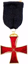 Masonic Knights Templar Order of the Red Cross Jewel