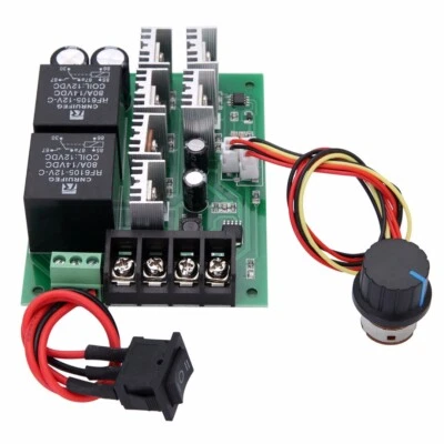 MARKENLOS 10-50V 100A 3000W Reversible DC-Motordrehzahlregler PWM Motor Speed Controller