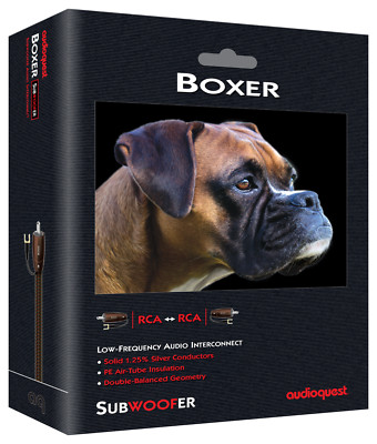 AudioQuest Boxer Subwoofer Cable - 3.0 Meter - Brand New - Authorized Dealer