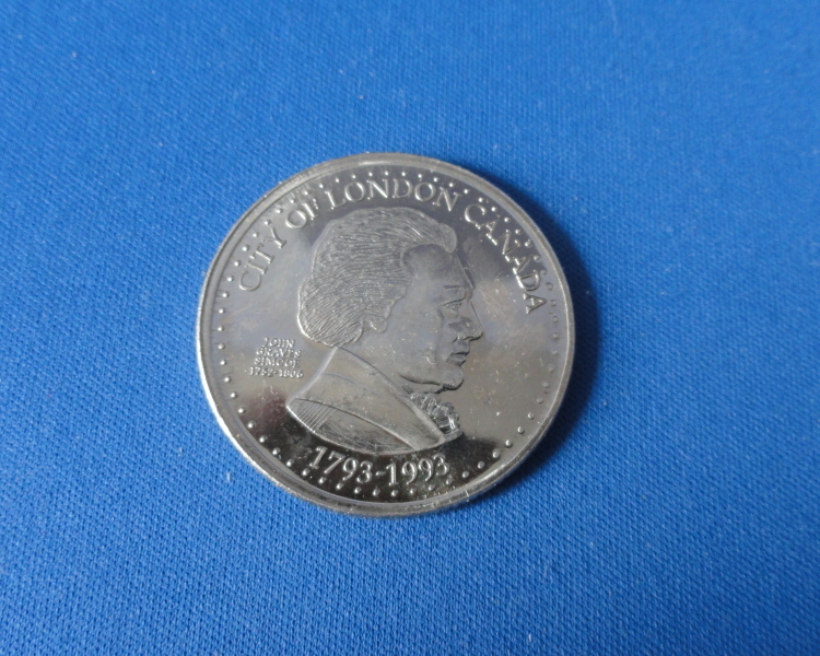 Medal - City of London Canada - 1793 - 1993 - Unc. Prooflike - Two