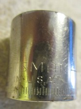 17 mm Craftsman USA 3/8" Dr, 17mm 12pt Shallow Socket 44307 Inverted G1 tool,VTG