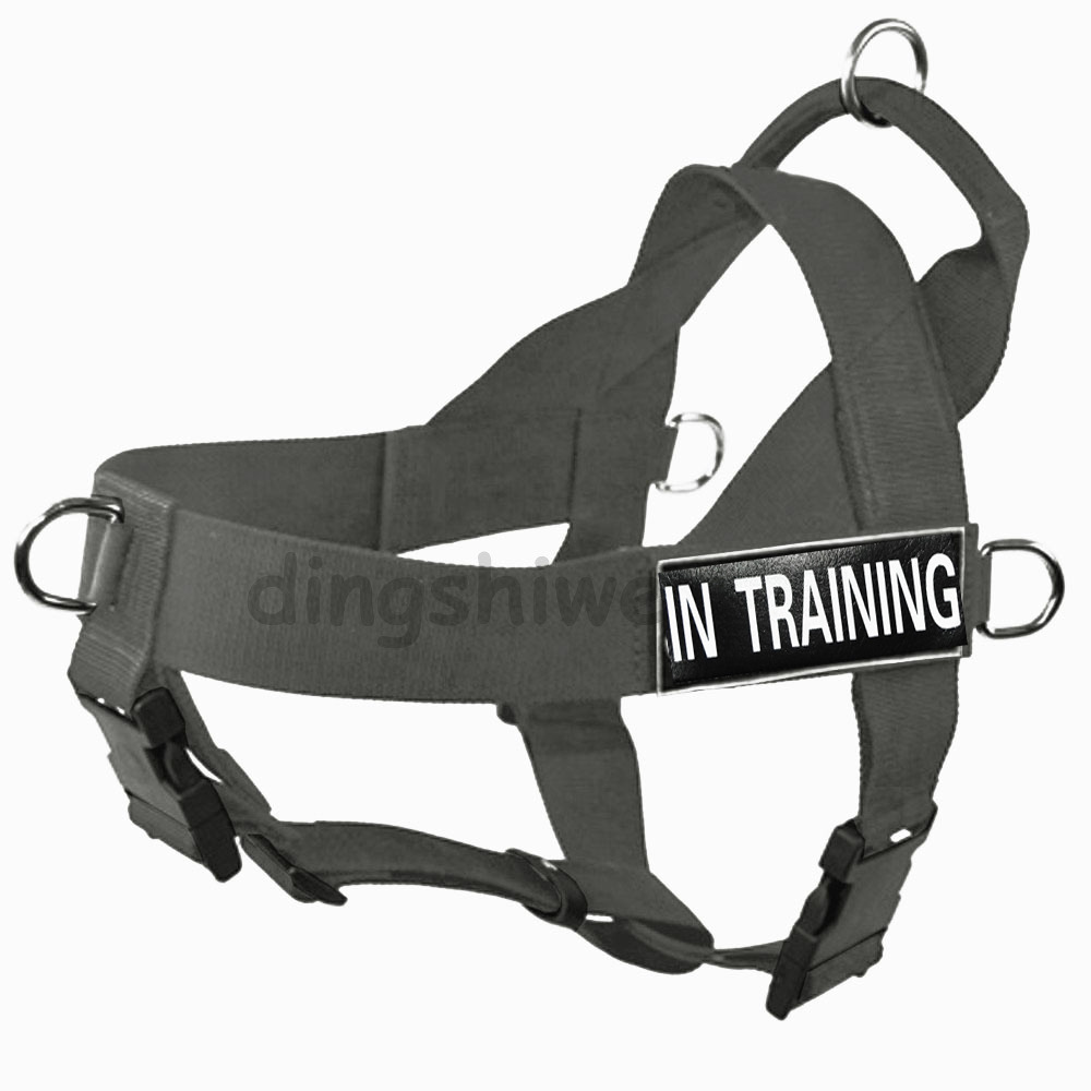 POLICE K9 DOG HARNESS No Pull Dog Harness with Patches Dog Walking