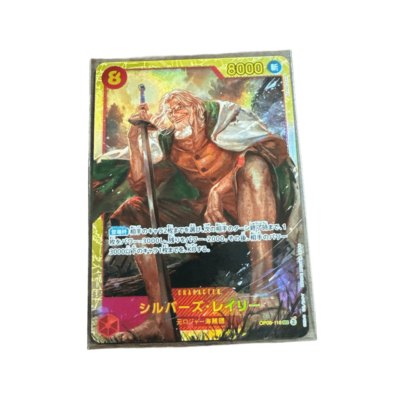Silvers Rayleigh OP08-118 SEC Two Legends One Piece Card | eBay