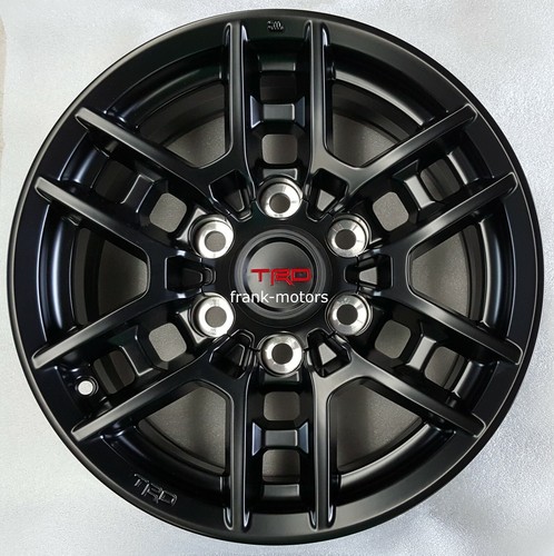 Toyota Tacoma 1995 2022 4x4 PreRunner TRD Pro 16 Black Rims Set 