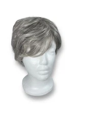 Jon Renau Nature Blend 100% Modacrylic Wig Beautiful Grey Adjustable
