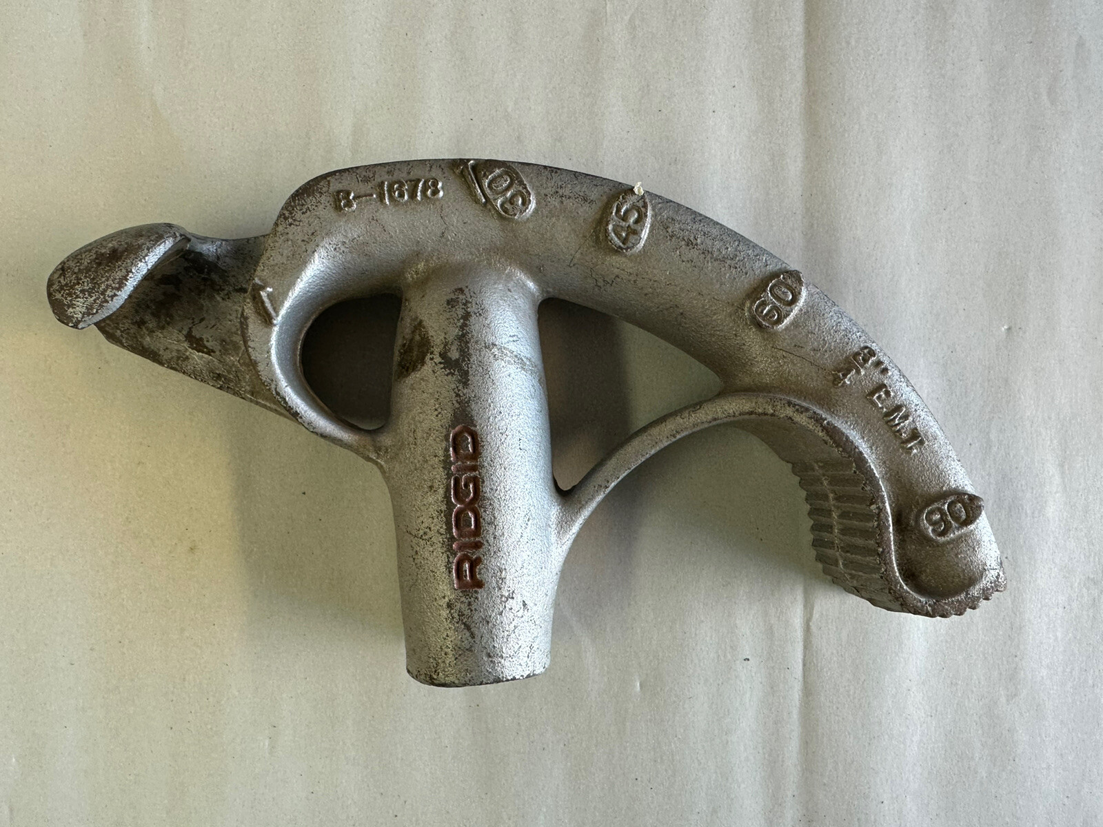 Ridgid Conduit Bender No.B1678 3/4" 19mm Thin Wall Conduit Bender eBay