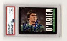 Ken O'Brien 1985 Topps #346 Rookie RC Signed PSA Authentic Auto New York Jets
