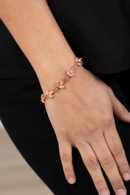 Paparazzi: Gala Garland Copper Bracelet