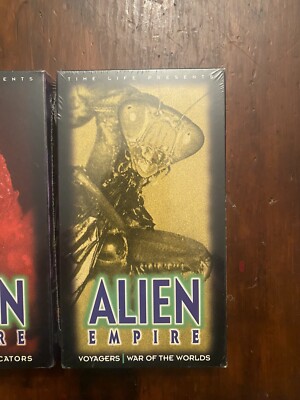 3x) Alien Empire Lot - VHS - NEW Time Life Video - Battlezone