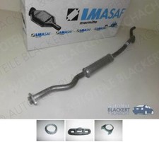 IMASAF Auspuff Mitteltopf für Opel Kadett D Schrägheck/Stufenh. 1.3N/S 1979-1982