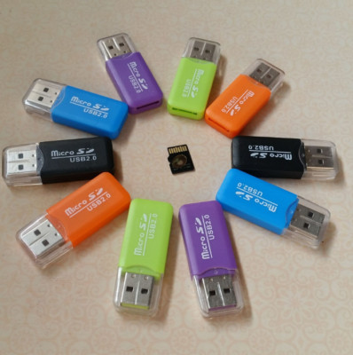 20pcs TF card reader lcy card reader 2.0 High Speed mini card reader