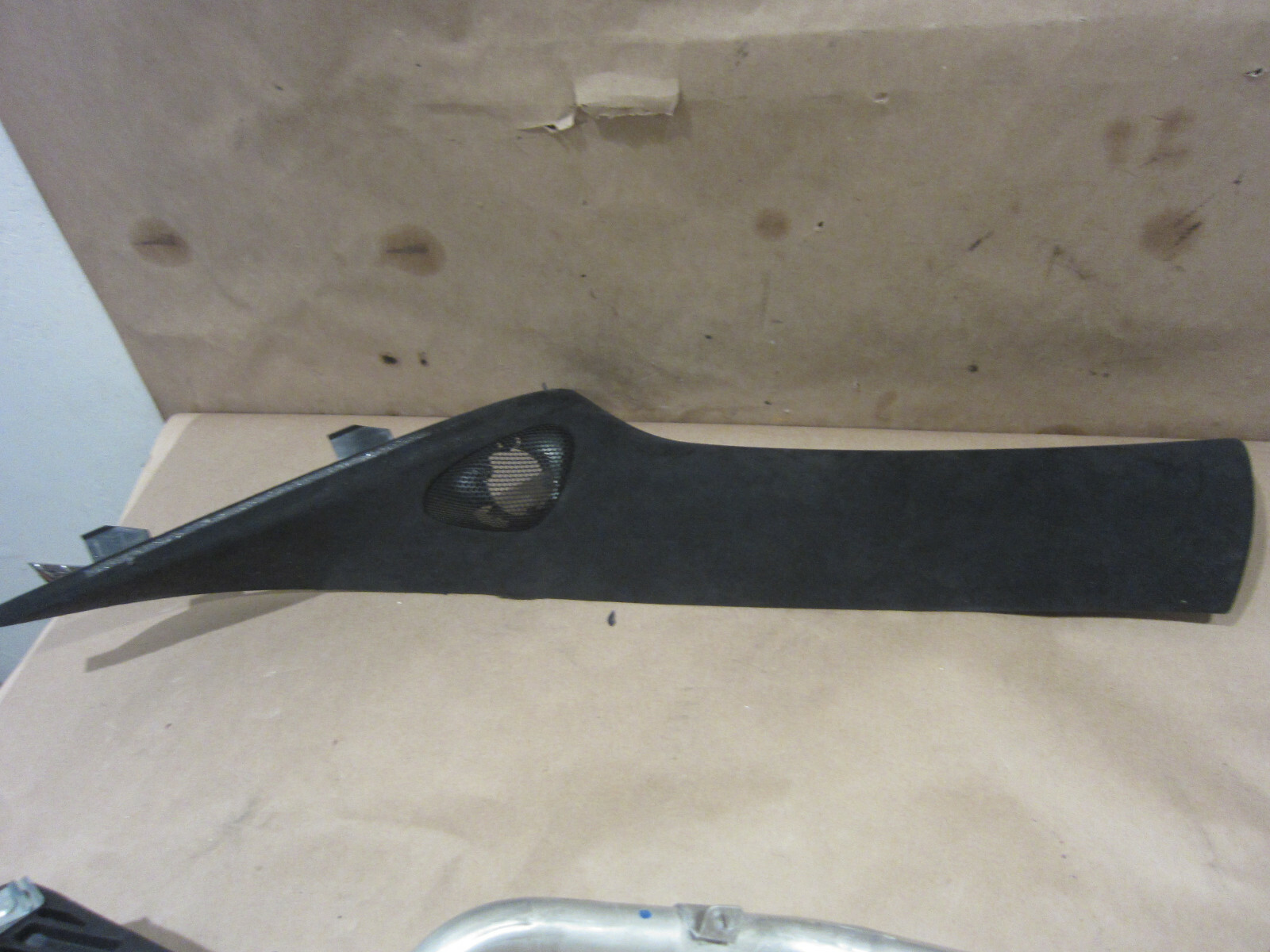 McLaren 570S - LH A-Pillar Trim. Carbon Black Alcantara  P/N 13N2821CP