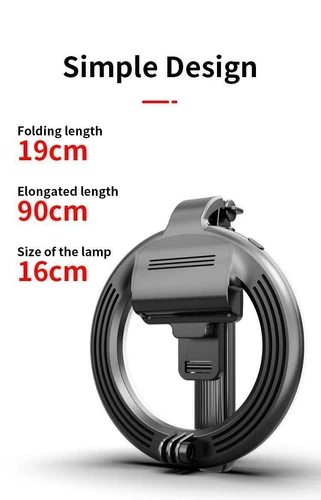 Buy LED Bluetooth Selfie Ring Light With Tripod Stand In UK - Shop Now!