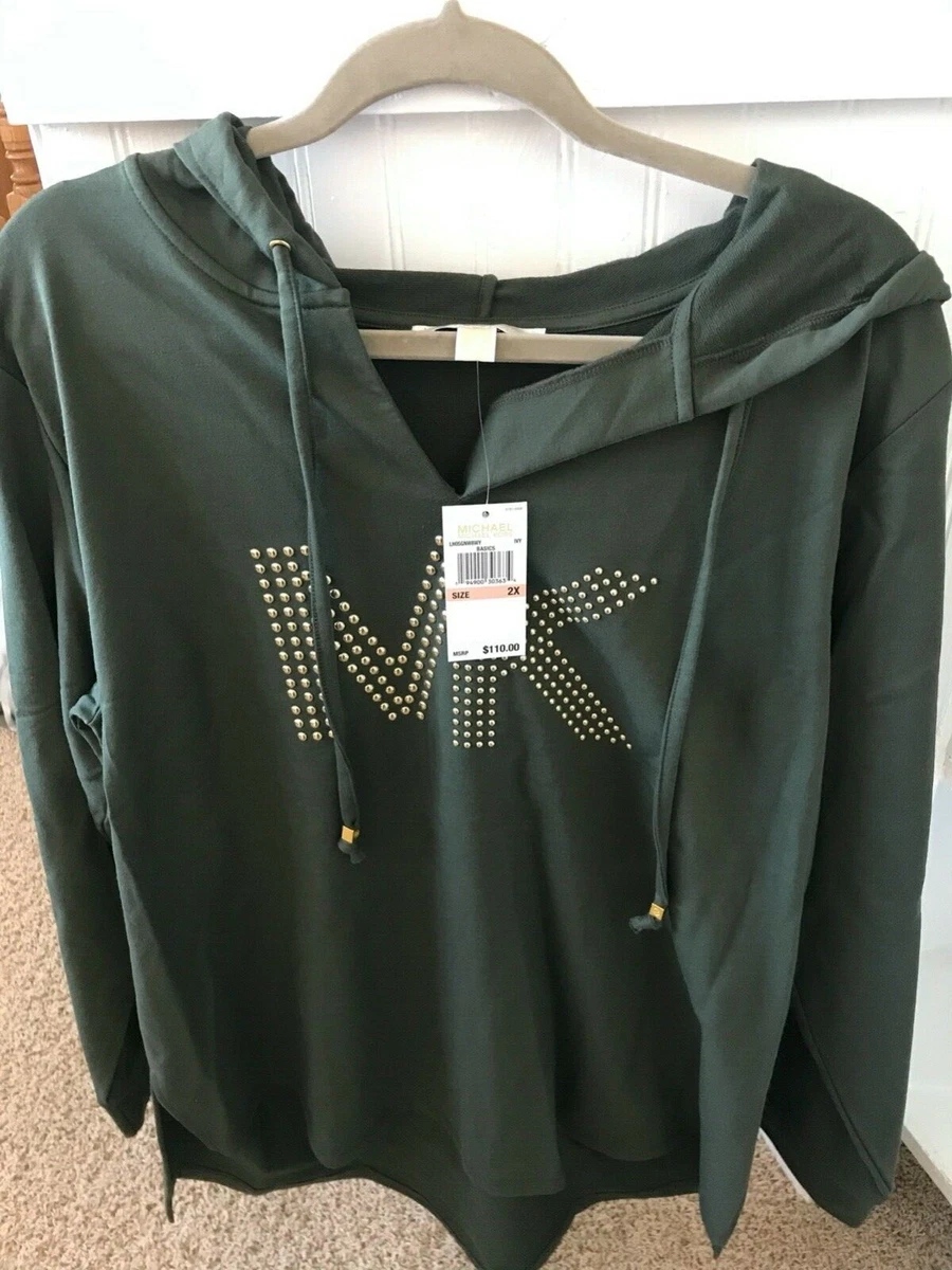 Michael kors plus size sweatshirt sales