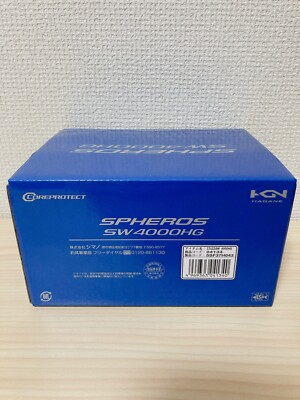 Spinning Reel 19 SPHEROS SW 4000HG Gear Ratio 5.8:1 Fishing Reel