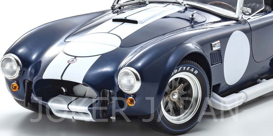 KYOSHO ORIGINAL 1/18scale Shelby Cobra 427 S / C (Dark Blue