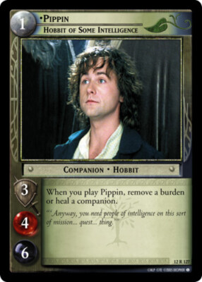 3x  Pippin, Hobbit of Some Intelligence - 12R127 Moderate Play Black Rider