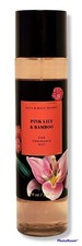 Bath  Body Works PINK LILY and BAMBOO Fine Fragrance Mist 8 oz
