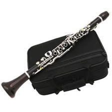 19 Keys Advanced Instruments Ebony Wood Clarinet Silver Plating Keys