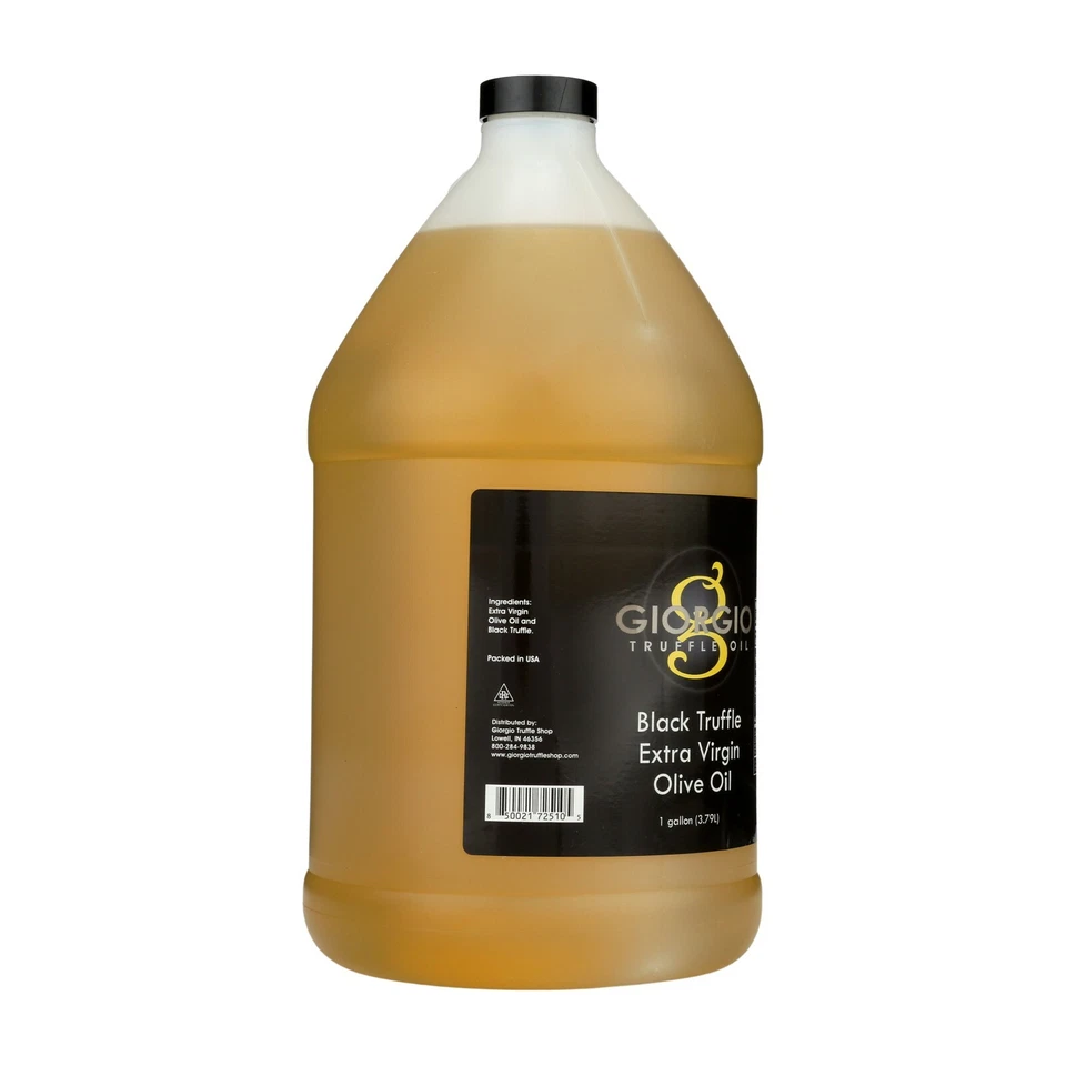 Black Truffle Extra Virgin Olive Oil 1 Gallon / 128oz Bulk Food Service - Image 2 of 4