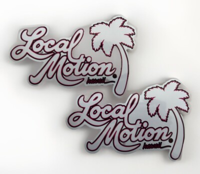Local Motion 4” Sticker NORTHFACE Decal Vintage Surf Stickers Patagonia ...