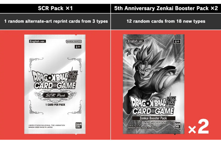 ドラゴンボールカードゲーム　5周年記念セット　プレミアムエディション　未開封 海外情報】「DRAGON BALL SUPER CARD GAME」 5周年記念商品が