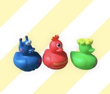 Monsters Green, Red, Blue Rubber Duck NEW