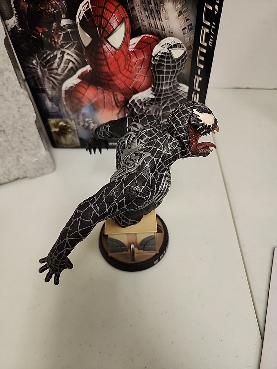 スパイダーマン3 Venom Bust フィギュア SPIDER-MAN 3 VENOM SIDESHOW MINI-BUST MARVEL 0530/5000 | eBay