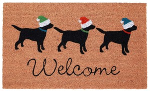 labrador welcome mat