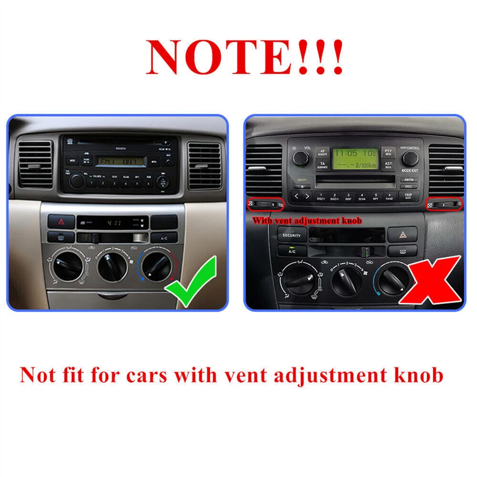 Apple Carplay For Toyota Corolla 2003-2008 Car Stereo Radio GPS Navi WIFI FM - Imagem 2 de 4