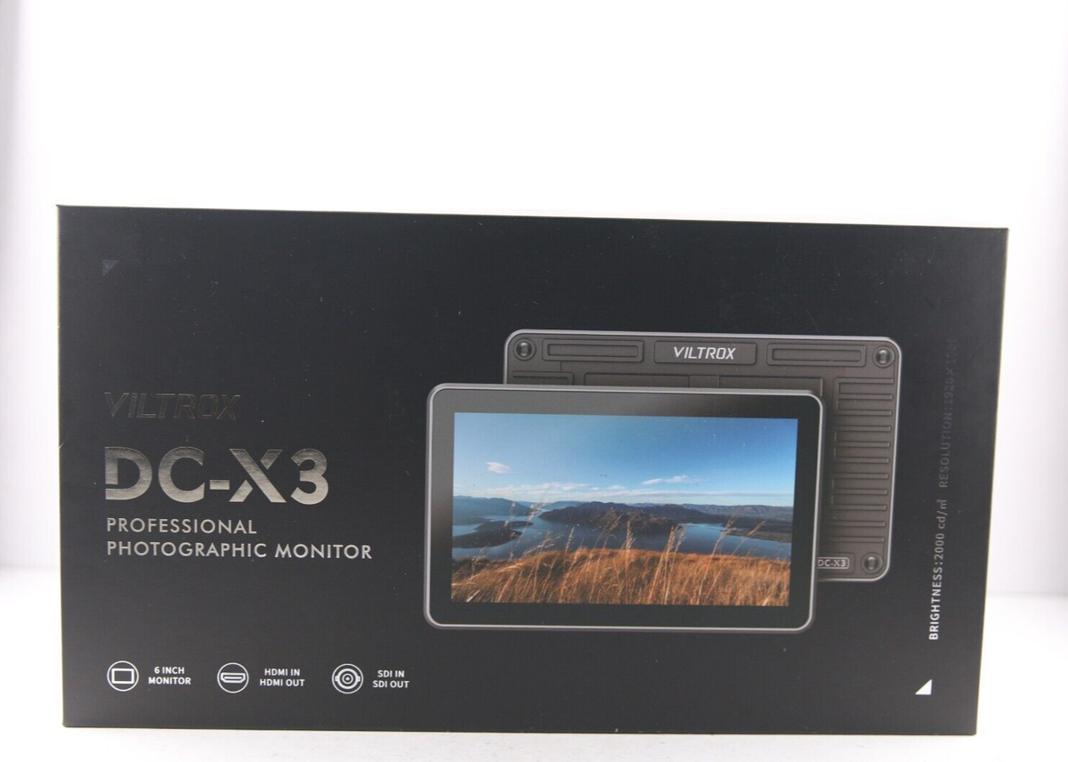 VILTROX DC-X3 6 inch 2000Nit HD Touch-Screen 4K Camera Field Video